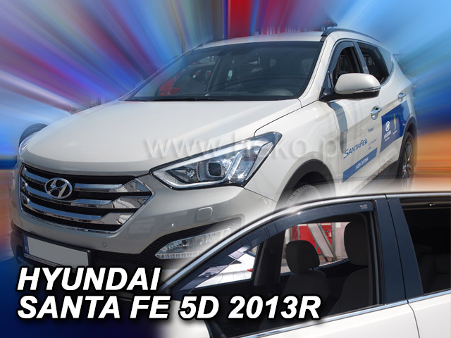 Ofuky oken - Hyundai Santa FE III 5D 12R , přední