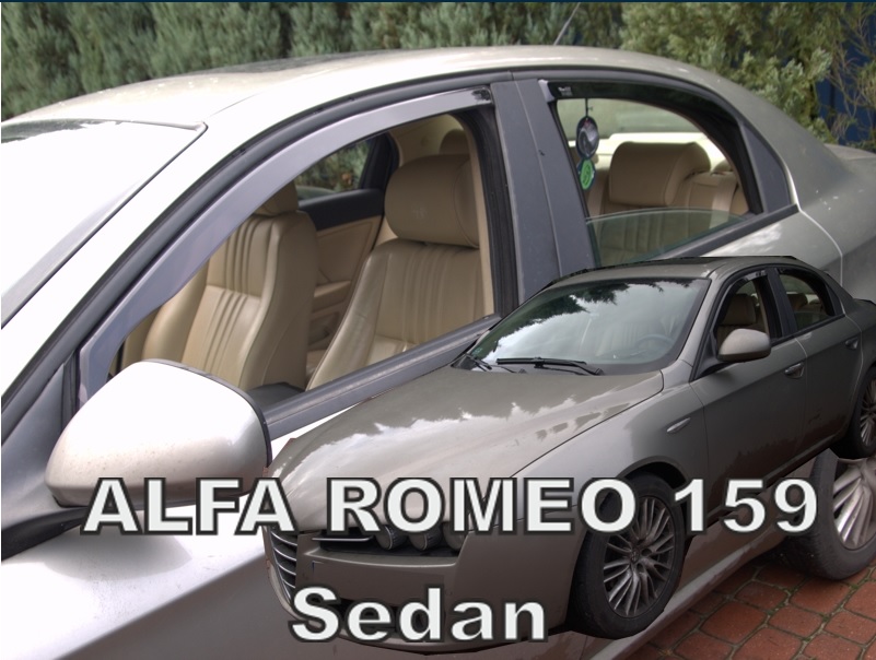HEKO Ofuky oken - Alfa Romeo 159 Sedan 4D r.v. 2011 (+zadní)