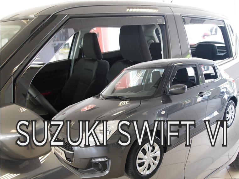 HEKO Ofuky oken - Suzuki Swift 5D r.v. 2017 (+zadní)