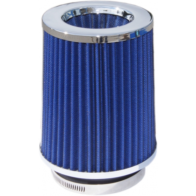 Sportovní vzduchový filtr modrý + redukce 60-90mm