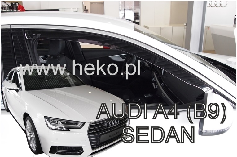 HEKO Ofuky oken - Audi A4 5D r.v. 2016 přední