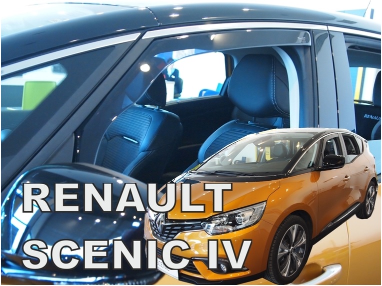 HEKO Ofuky oken - Renault Scenic 5D r.v. 2017 přední