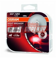 Autožárovky Osram H7 NIGHT BREAKER SILVER +100% - 2ks