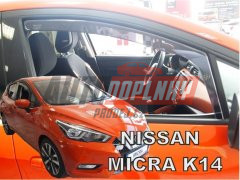 Ofuky oken - Nissan Micra K14 5D r.v. 2017-> , přední