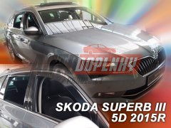Ofuky oken - Škoda Superb 5D r.v. 2015-> (+zadní) combi