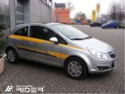 Lišty dveří Opel Corsa (D) VAN r.v. 2006-2013 (3 dveře)