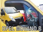 Ofuky oken - Opel Movano r.v. 2010-> přední (dlouhé)